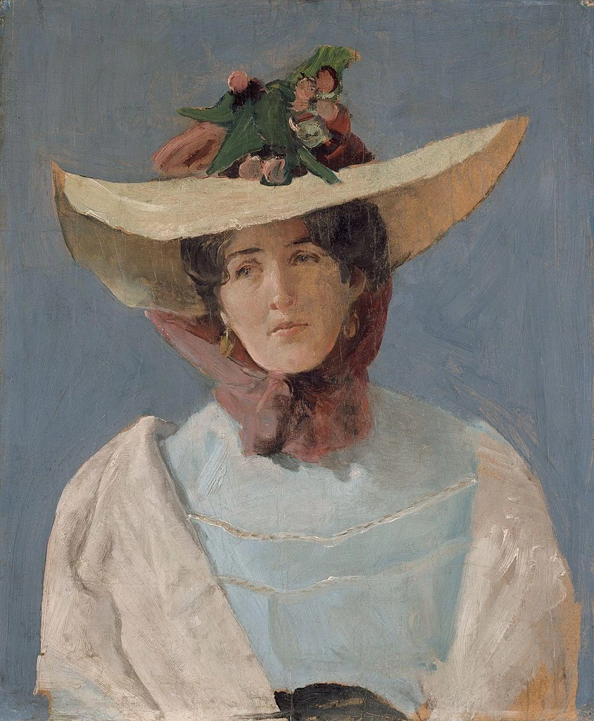 Ritratto dell'attrice Agnes Mowinckel - Nasjonalmuseet for kunst, arkitektur og design, Oslo